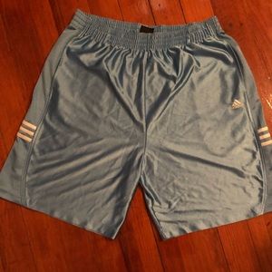 Men’s blue basketball shorts